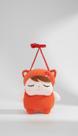 Bolsa Mini Pelúcia 20cm Boneca Raposa com Alça