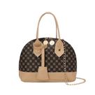 Bolsa Mini Pequena Ombro Mão Vertical Design Concha Couro PU Bolsa Mini Pequena Ombro Mão Vertical Design Concha Couro PU