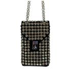 Bolsa Minnie brilho corrente Preto Bolsa Minnie brilho corrente Preto