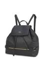 Bolsa Mochila Costas Feminina Gash Preta Mochilinha Saco Ori