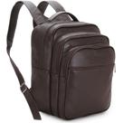 Bolsa Mochila Couro Grande Masculina Alta Qualidade 4 Compartimentos Alças Confortáveis Dia a Dia