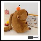 Bolsa / Mochila de Capivara de Pelúcia Realista Fofa, Macia e Divertida!