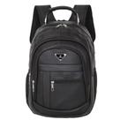 Bolsa Mochila de Couro Universitária Unissex Feminina Masculina Reforçada Com Cabo de Aço C/USB