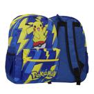 Bolsa Mochila Escolar Infantil Pokémon Pikachu Passeio Aulas