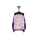 Bolsa Mochila Escolar Para Criança Infantil Com Rodinha De Carrinho Para Puxar Personagens Personalizada