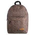 Bolsa Mochila Escolar Poá Marrom Unissex