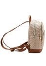 Bolsa Mochila Feminina Chenson 8485618 Elemento Gráfico Cor:Bege Bolsa Mochila Feminina Chenson 8485618 Elemento Gráfico Cor:Bege