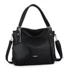 Bolsa Mochila Feminina Grande De Ombro Com Alça Transversal De Couro PU TM9034 LING Bolsa Mochila Feminina Grande De Ombro Com Alça Transversal De Couro PU TM9034 LING