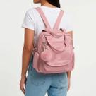 Bolsa Mochila Feminina Nylon Leve Casual Elegante Moderna Bolsa Mochila Feminina Nylon Leve Casual Elegante Moderna