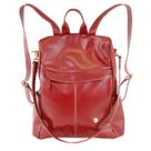 Bolsa Mochila Feminina Social Anti furto Notebook Viagem Escolar Couro Legitimo