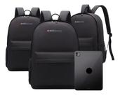 Bolsa Mochila Kross Elegance Para Notebook Resistente Espaçosa Preto