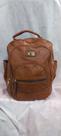 Bolsa mochila marrom