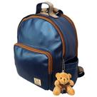 Bolsa Mochila Maternidade Bebe Menina Menino Miellu + Ursinho Bolsa Mochila Maternidade Bebe Menina Menino Miellu + Ursinho