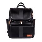 Bolsa Mochila Maternidade Lebaby 2 em 1 Preta Alce