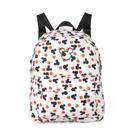 Bolsa mochila mickey branca carinhas original