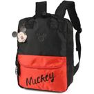 Bolsa Mochila Mickey Preta Luxcel Preta