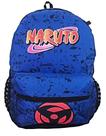 Bolsa Mochila Naruto Azul de Costas Escolar Passeio e Viagem