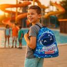 Bolsa-mochila natação-piscina-praia infantil impermeável pq