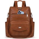 Bolsa Mochila RAINSMORE Impermeável em Couro PU - Para Mulheres