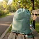 Bolsa Mochila Sacola Colorida Unissex Esportiva Casual
