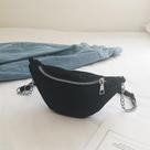 Bolsa Moda Unissex Grid Pequena Bolsa Crossbody Bolsa Peito Bolsa Mensageiro