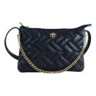 Bolsa Modare Napa Ultra Soft Preta Alça Ajustável -