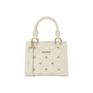 Bolsa Moleca Feminina Em Pvc Alça Dupla - Branco off Bolsa Moleca Feminina Em Pvc Alça Dupla - Branco off