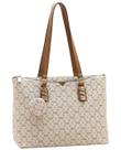 Bolsa Monograma Elegance - Alça de Ombro - Chenson 3485494 - Bege Bolsa Monograma Elegance - Alça de Ombro - Chenson 3485494 - Bege