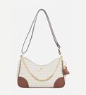 Bolsa monograma smartbag transversal alça de corrente e ombro