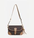 Bolsa monograma smartbag transversal alça larga