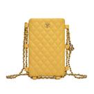 Bolsa Montana West Mini bolsa acolchoada para telefone tiracolo