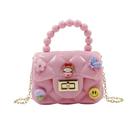 Bolsa MOSSTYUS Jelly Bag Purse Princess para meninas rosa