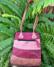 Bolsa multi color - Couro exótico de tilápia