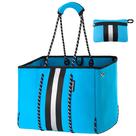 Bolsa Multifuncional QOGiR para Gimnasio y Playa, Ligera, Grande, Azul Cielo