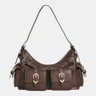 Bolsa Multipocket Via Marte Média Marrom