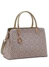 Bolsa Natural Chenson Casual e Estruturada Classic Cristal