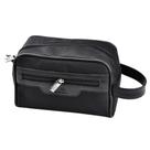 Bolsa Necessaire ANDRIA em Nylon c Couro Galvani