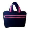 Bolsa Necessaire de Mão Separação Zíper Espaçosa Trabalho Viagem Academia Resistente