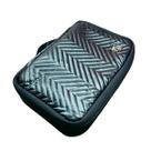 Bolsa Necessaire Estilo Matelassê Chevron Metálico Preta Bolsa Necessaire Estilo Matelassê Chevron Metálico Preta