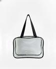 Bolsa Necessaire Organizadora Transparentes PVC cristal Viagem, Maquiagem, Academia, Enfermagem