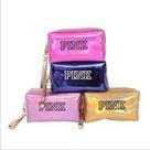Bolsa Necessaire Pink Holográfica Maker