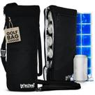 Bolsa Nevera para Golf Frostbox Aislada para 6 Latas, Color Negro