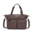 Bolsa New Art Duo Pocket Kipling Original Boho Cedar Marrom Bolsa New Art Duo Pocket Kipling Original Boho Cedar Marrom