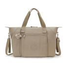 Bolsa New Art M Baby Bag Kipling Original Soft Taupe Bege