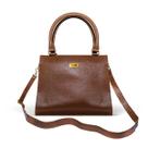 Bolsa Nippon Feminina Couro Marrom Castor 4 Ref: 513