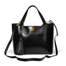 Bolsa Nippon Feminina Couro PRETO 4 Ref: BF368