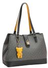 Bolsa Ombro Feminina Chenson Duo Monograma 2em1 Preto