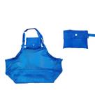 Bolsa Organizador Infantil Brinquedo Praia Tela Lavável Azul