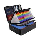 Bolsa Organizadora De Documentos À Prova De Fogo Com 13 Bolsos, Multi Camadas, Portátil,