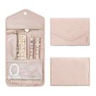 Bolsa Organizadora de Joias BAGSMART - Porta-Jóias de Viagem Rosa Claro